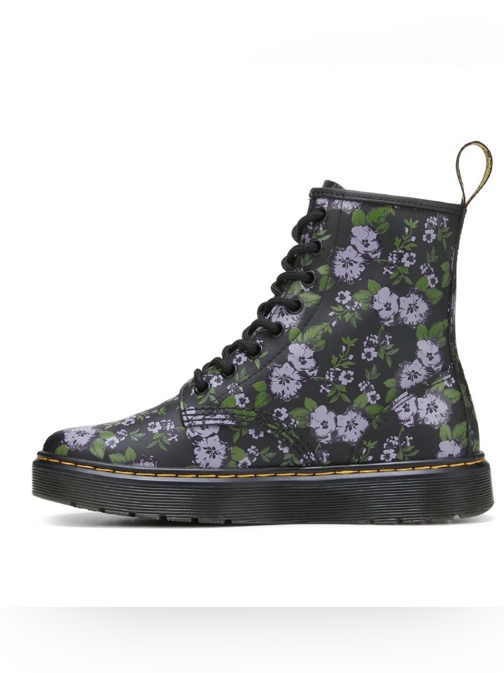 Dr. Martens Zavala Primrose Floral Hydro Combat Leather Boots